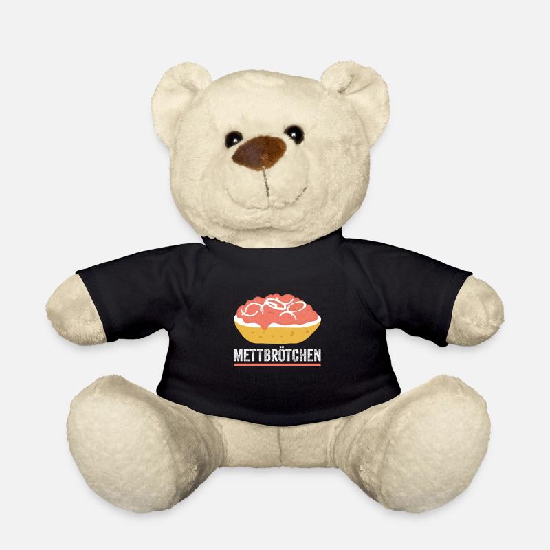 Mettbrötchen - Teddy - Schwarz