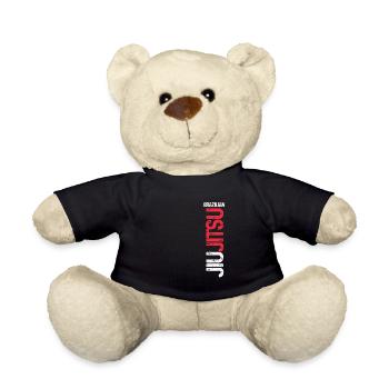 Cadeau d'arts martiaux Jiujitsu Jiu Jitsu brésilien - Nounours - noir - Devant