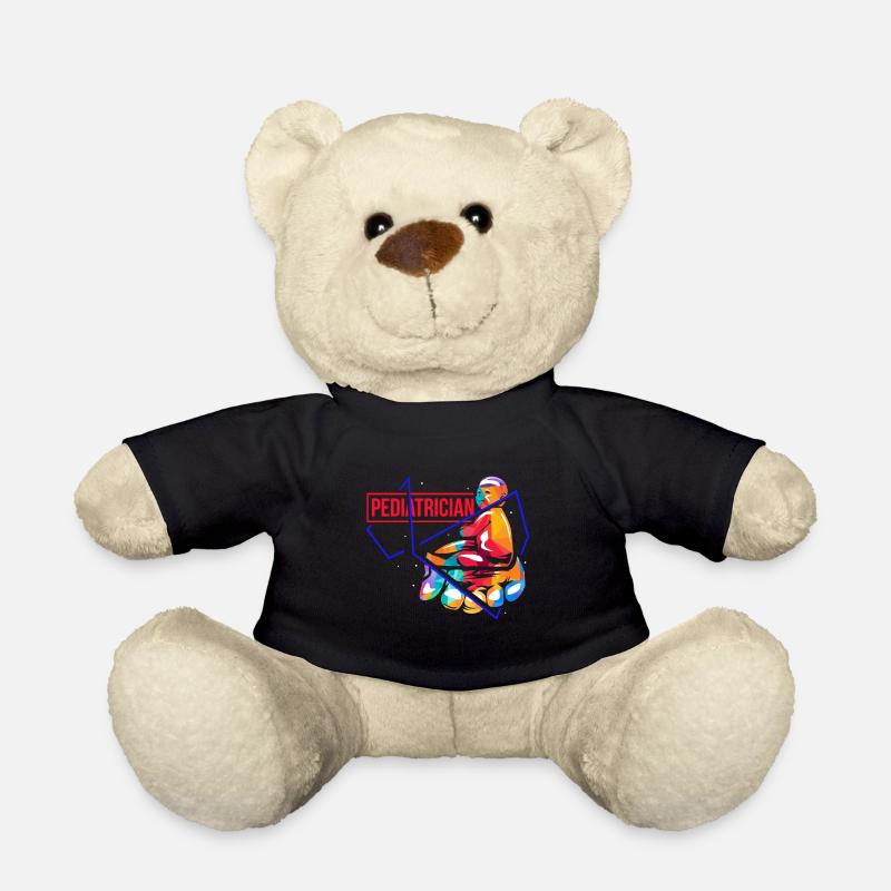 Kinderarzt - Teddy - Schwarz