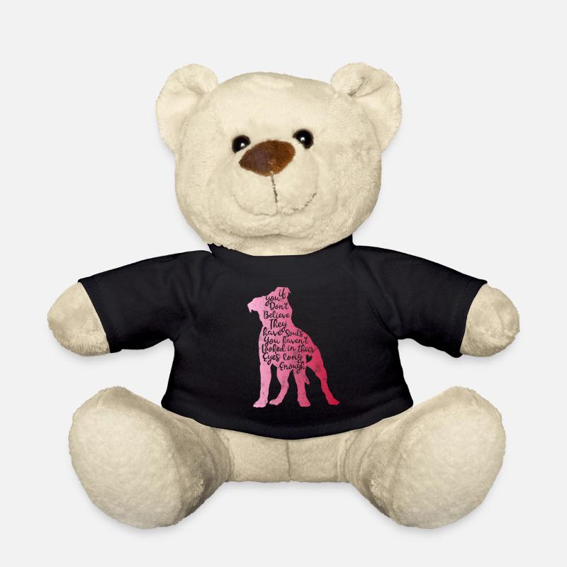Pitbull Seelen - Teddy - Schwarz
