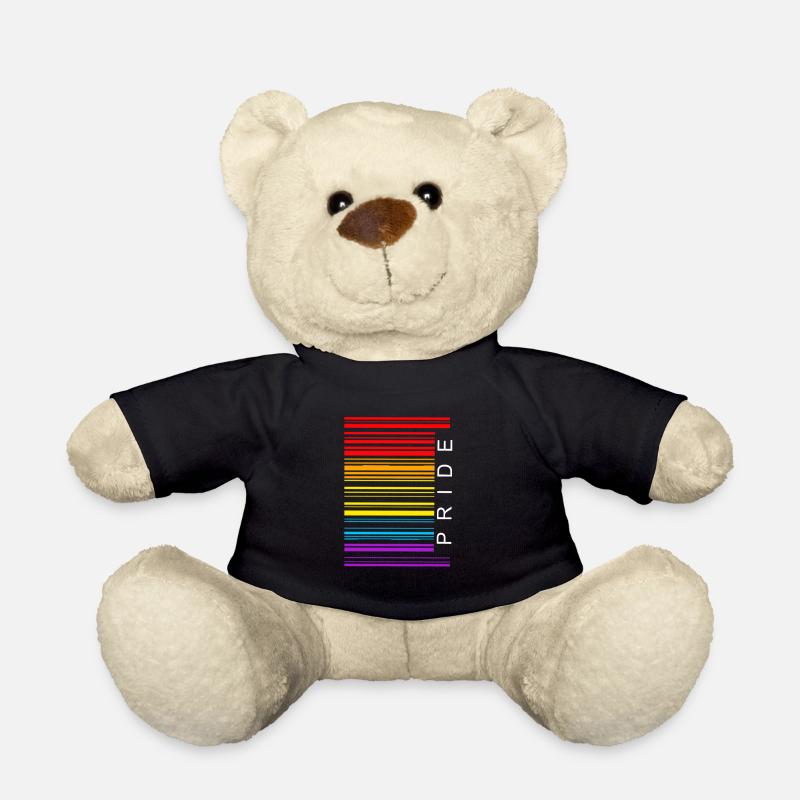 Gay Pride Geschenk - Teddy - Schwarz