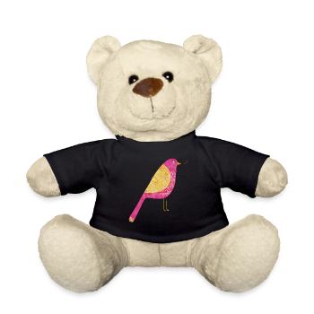 Oiseau légèrement sarcastique - Nounours - noir - Devant