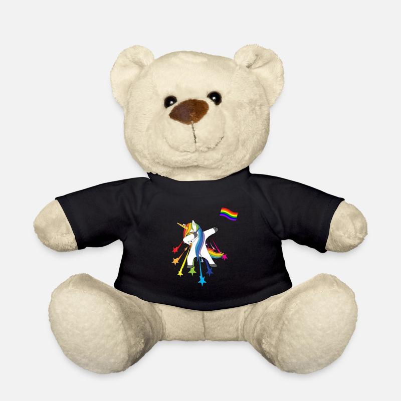 Gay Pride Geschenk - Teddy - Schwarz