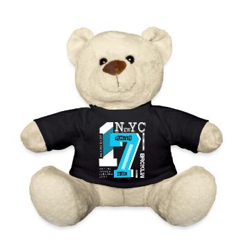New York City - Nounours - noir - Devant