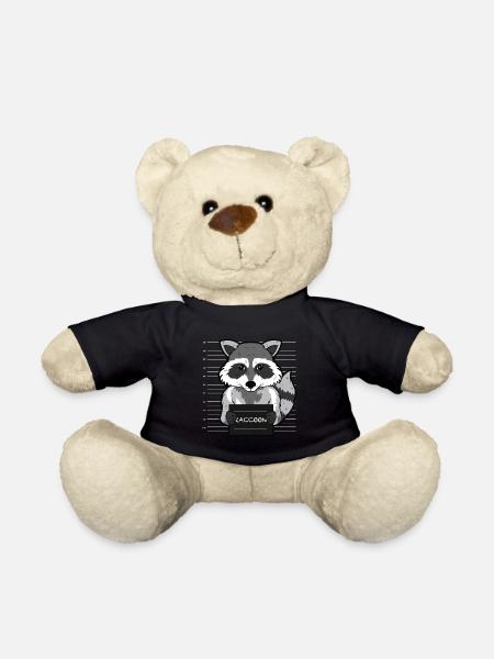 raton laveur - Nounours - noir