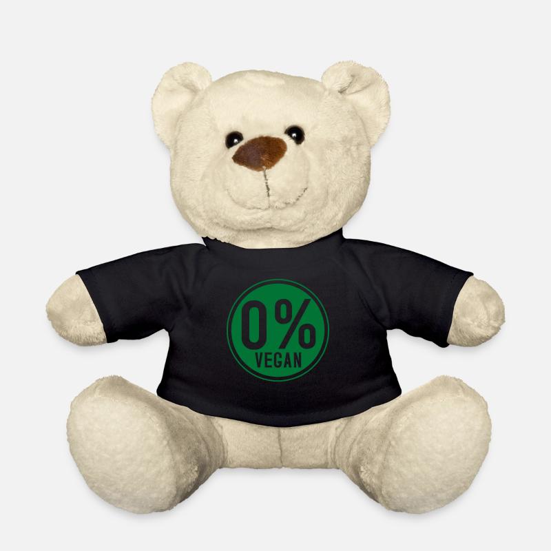 Anti-Vegan - Teddy - Schwarz