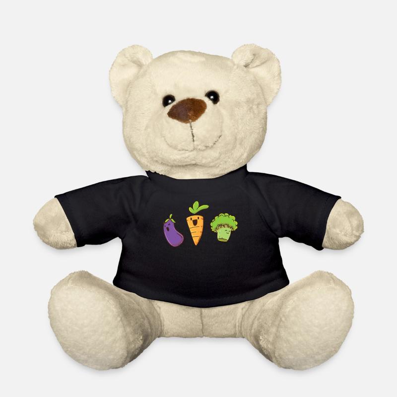 Veganes Gemüse - Teddy - Schwarz