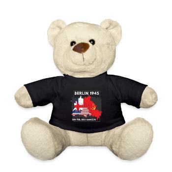 Berlin 1945 Teilung Zone - Teddy - Schwarz - Vorne