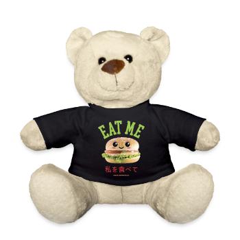 ESSEN SIE MICH KAWAII HAMBURGER JAPAN - Teddy - Schwarz - Vorne