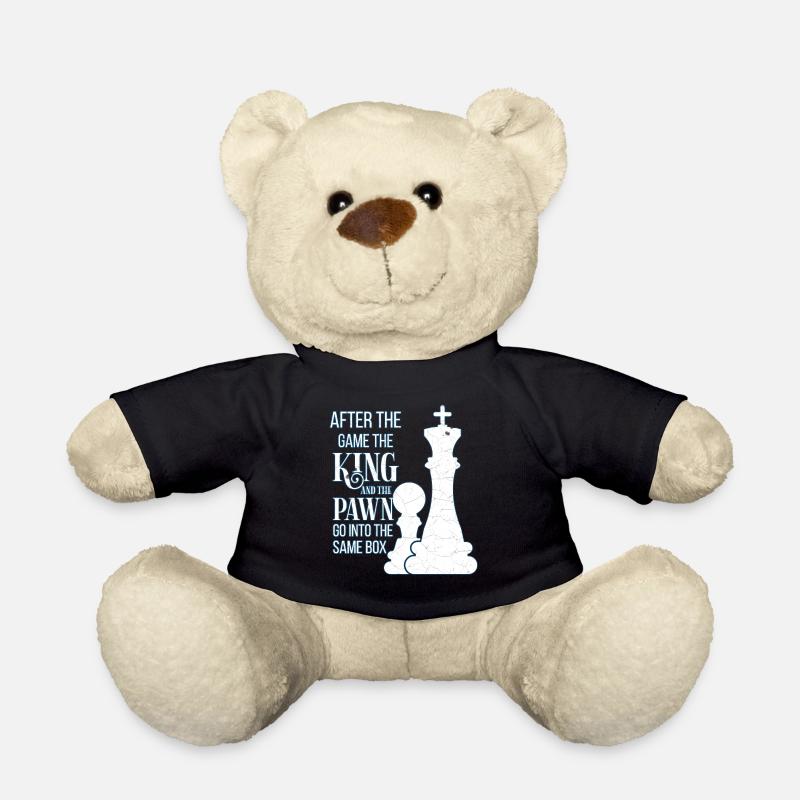 Schach - Teddy - Schwarz