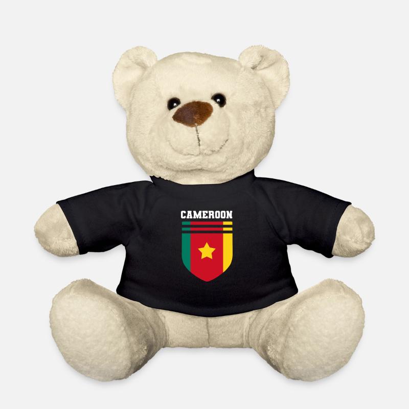 Kamerun-Flagge - Teddy - Schwarz