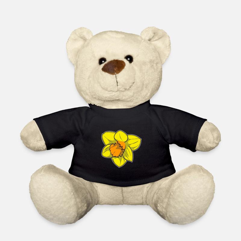 Lebendige Narzisse mit warmen Farbtönen - Teddy - Schwarz