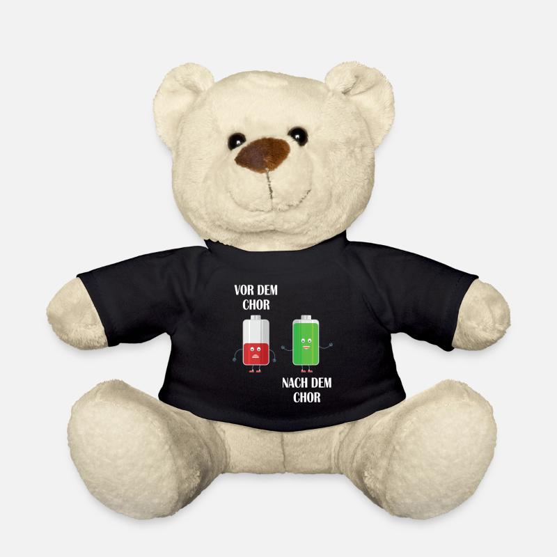 Vor dem Chor nach dem Chor - Teddy - Schwarz