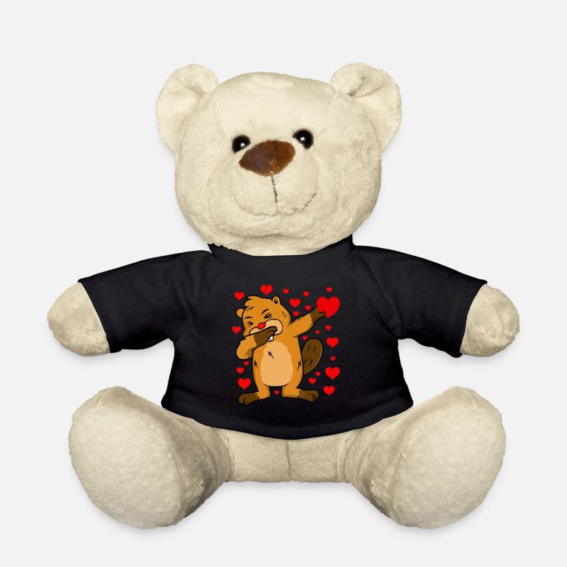 Saint Valentin - Nounours - noir