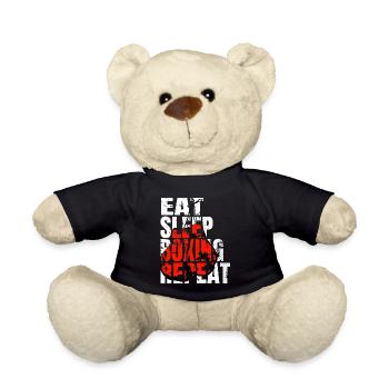 Boxen Boxkampf Boxsport Sparring Boxer Sport - Teddy - Schwarz - Vorne