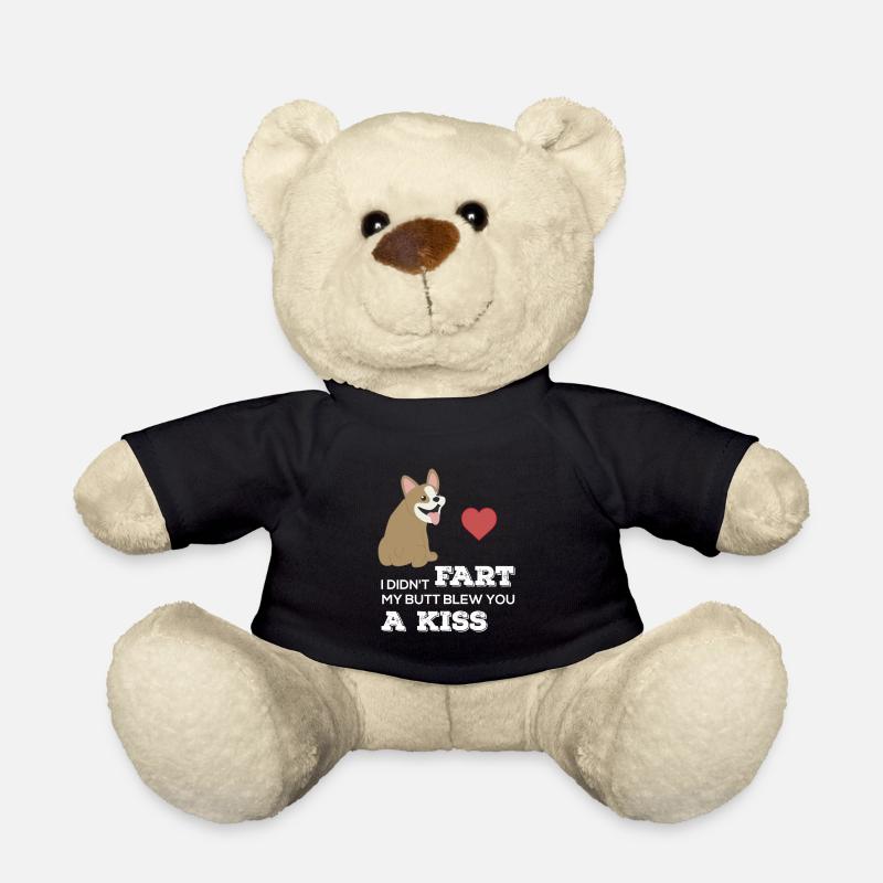 Ich habe nicht furzen, mein Hintern hat dir einen Kuss geblasen, Frenchie - Teddy - Schwarz