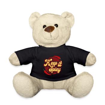 Cooking chilli - Teddy Bear - black - Front