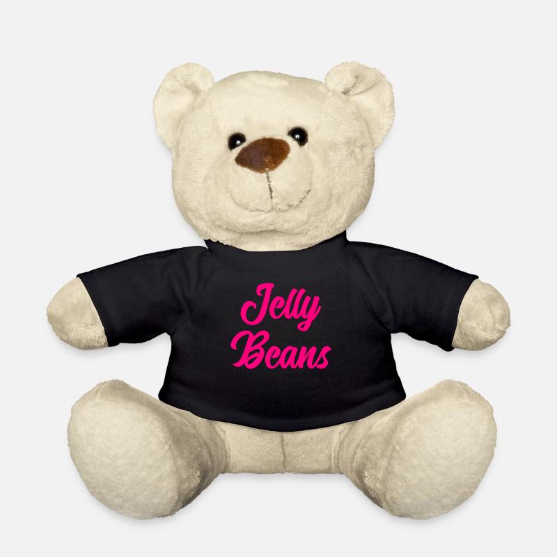 Jelly Beans Cute Easter Gift - Teddy Bear - black