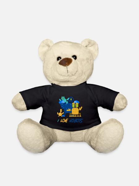 Robots Robots robots - Nounours - noir