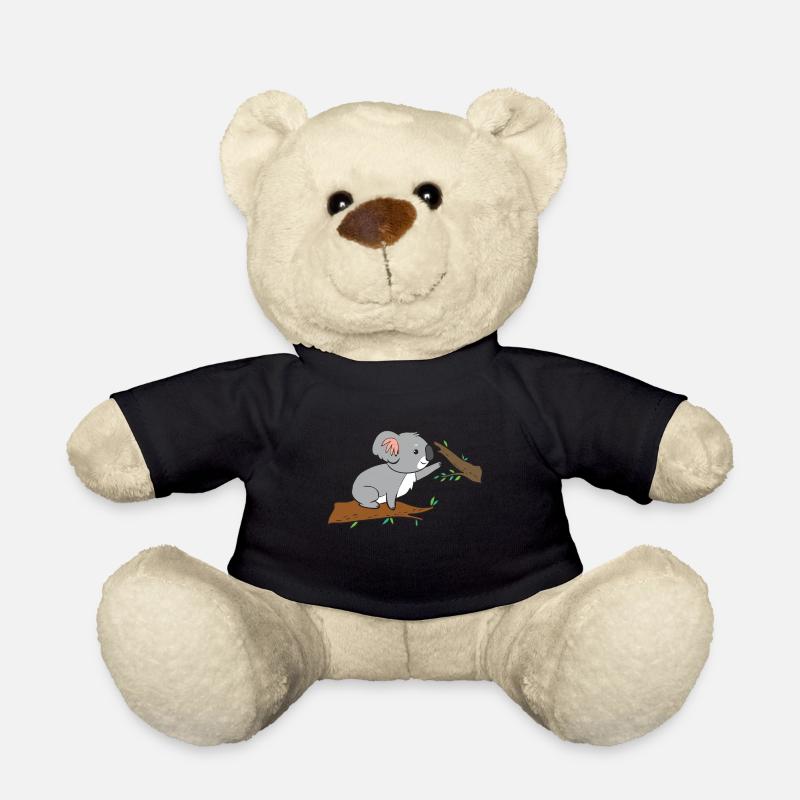 Koala - beim klettern - Teddy - Schwarz