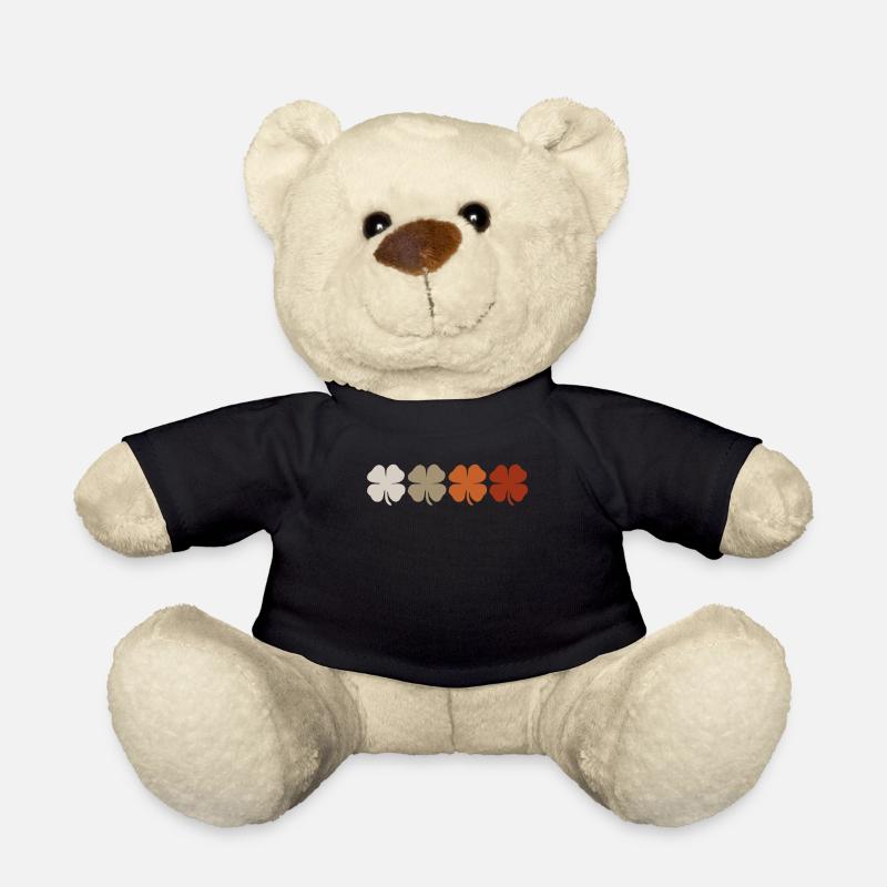 Trèfle vintage - Nounours - noir