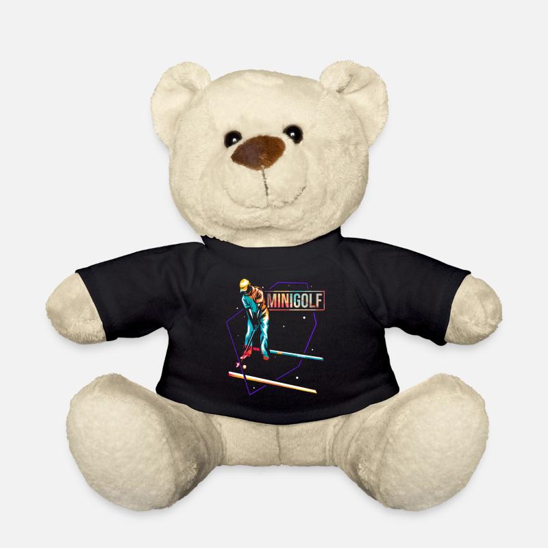 Minigolf - Teddy - Schwarz