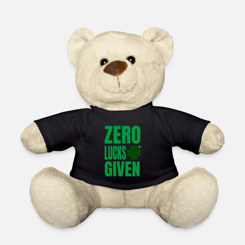 Zéro chance donnée - St Patricks Day - Nounours - noir