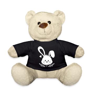 Hase Ostern - Teddy - Schwarz - Vorne