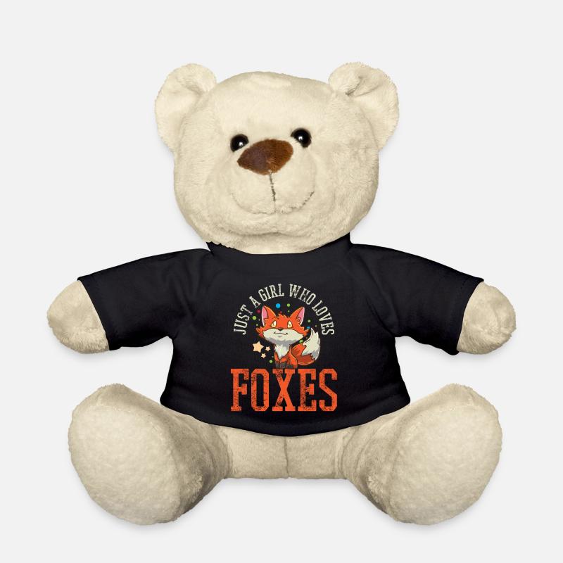 Renards renards - Nounours - noir