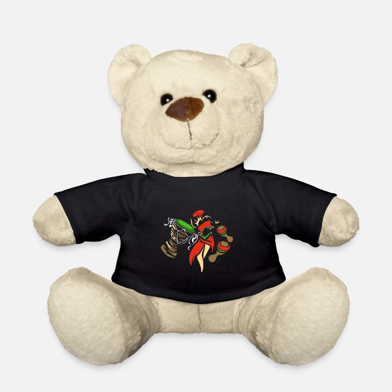 Afrobeat Reggae - Teddy - Schwarz