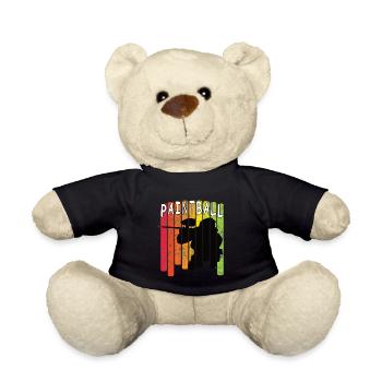 Paintball Colors Graphic - Teddy - Schwarz - Vorne