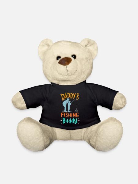 Angeln Vater Sohn - Teddy - Schwarz