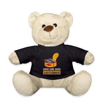 Funny surfing design - Teddy Bear - black - Front