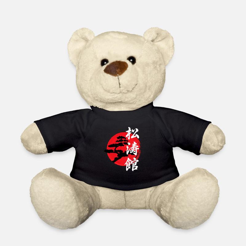 Karate Shotokan Baum Logo - Teddy - Schwarz