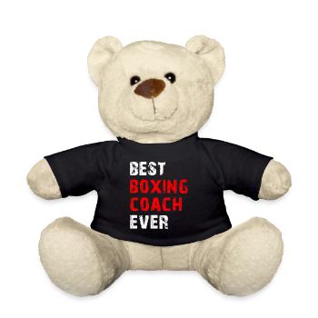 bester Boxtrainer aller Zeiten - Teddy - Schwarz - Vorne