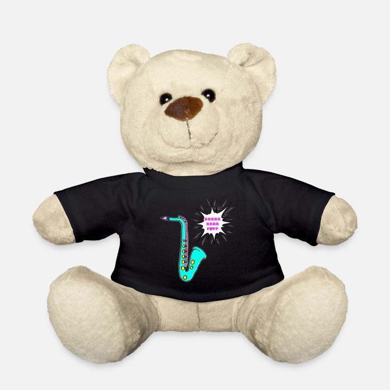 Sax - Teddy Bear - black
