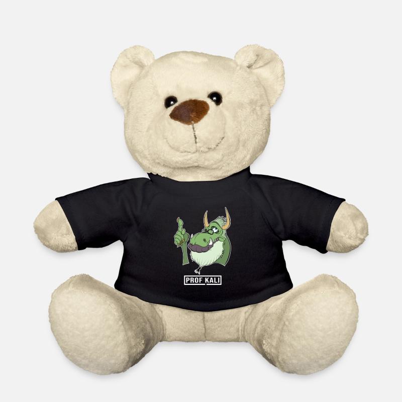 Administrateur informatique Kali Linux Tux Dragon Head - Nounours - noir