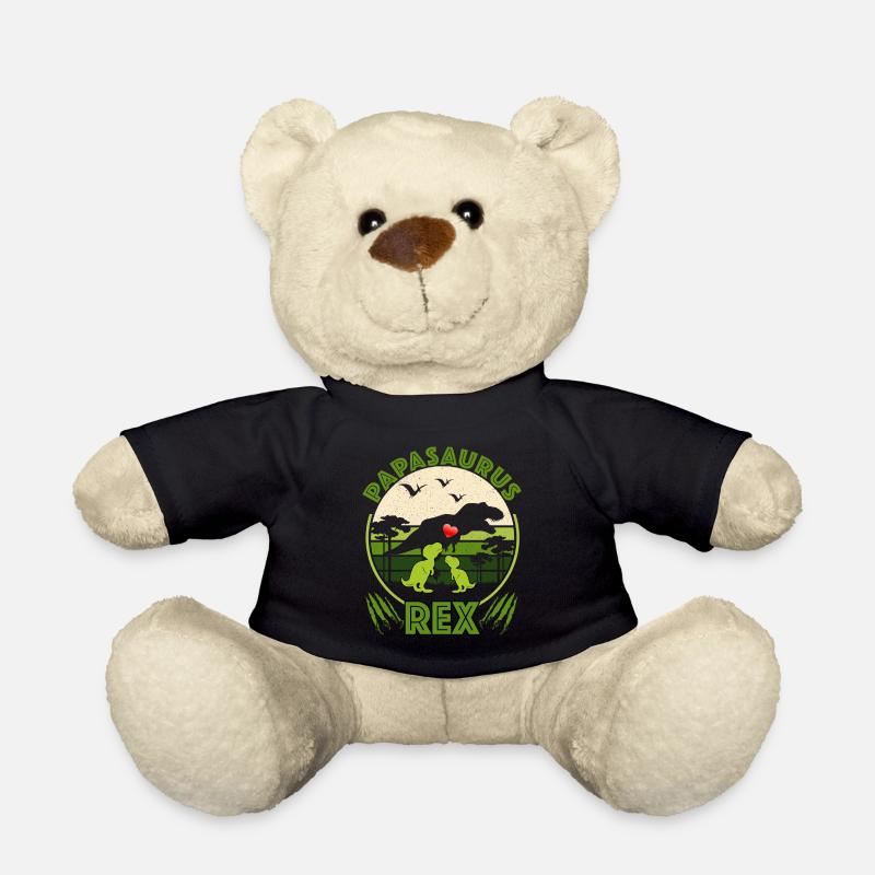 Papasaurus Rex - Teddy - Schwarz
