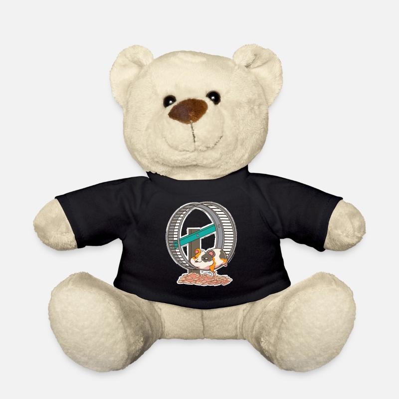 Roue de hamster Hamster Gold Hamster - Nounours - noir