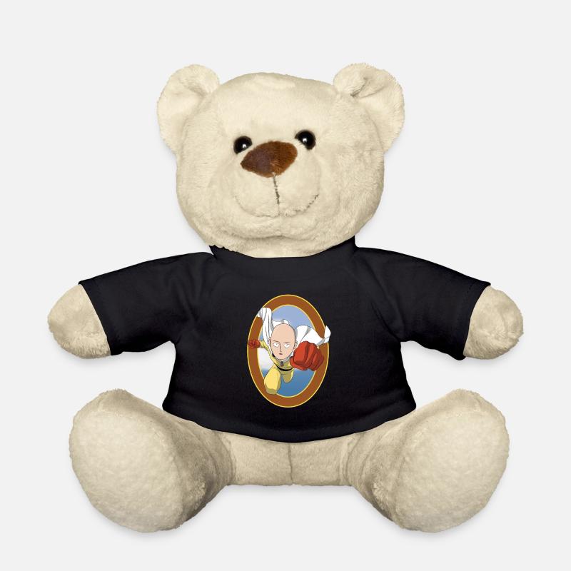 Superheld Design Glatze / tolle Geschenkidee - Teddy - Schwarz
