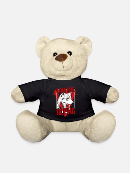 Mauvais loups loups de lune - Nounours - noir