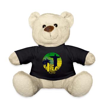 Rio de Janeiro Retro - Teddy - Schwarz - Vorne