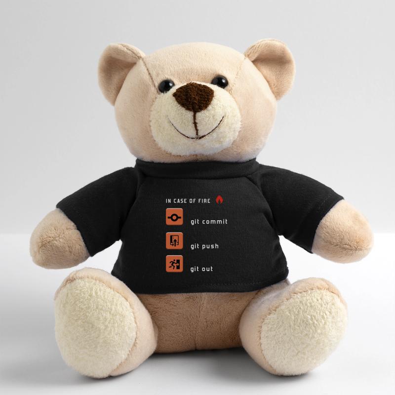 Git Commit Git Push Git Out Teddy