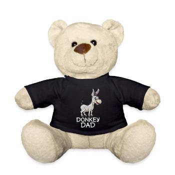 Papa âne - Nounours - noir - Devant