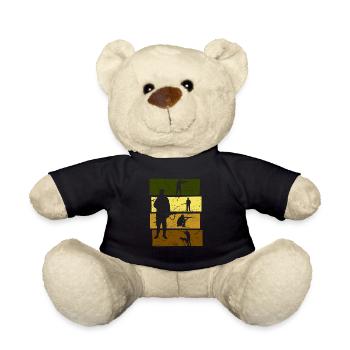 Hunter - Teddy Bear - black - Front