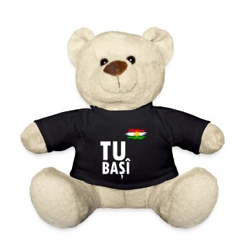 TUBASHI auf kurdisch - Teddy - Schwarz - Vorne