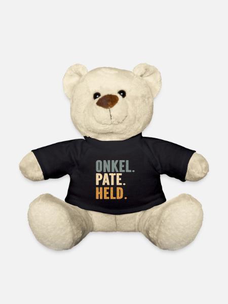 Onkel Pate Held - Teddy - Schwarz