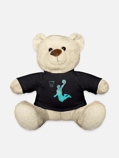 Joueur de basket-ball - Nounours - noir