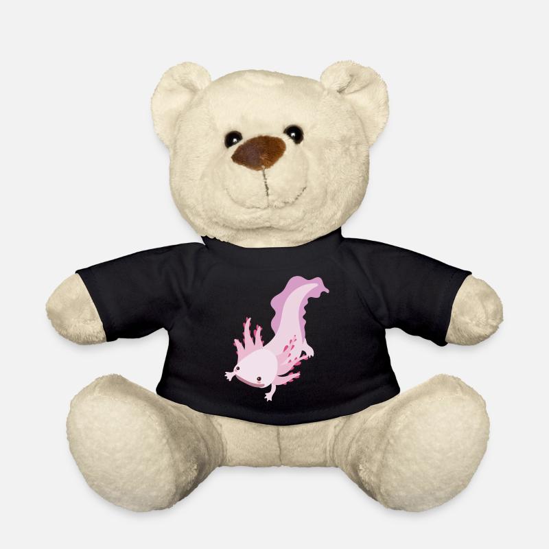 Axolotl - Teddy - Schwarz
