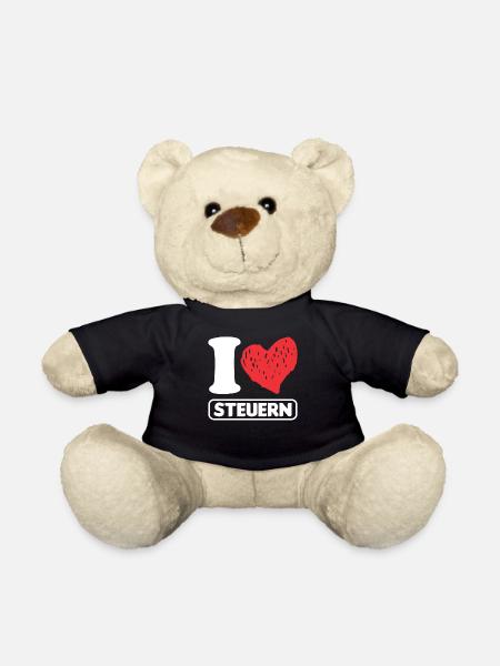 Steuerfachangestellte Steuerberaterin Geschenk - Teddy - Schwarz